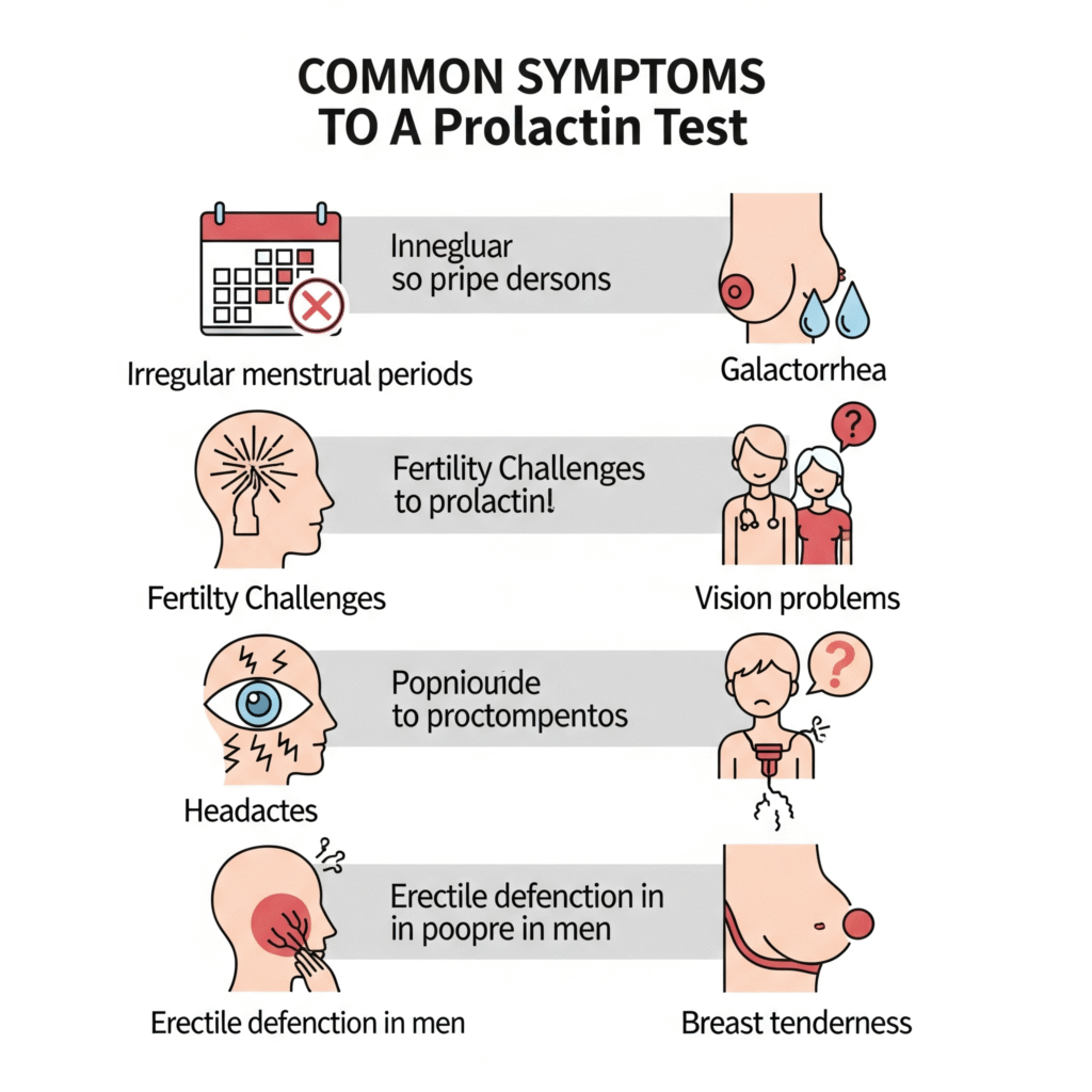 Symptoms of Abnormal Prolactin Levels