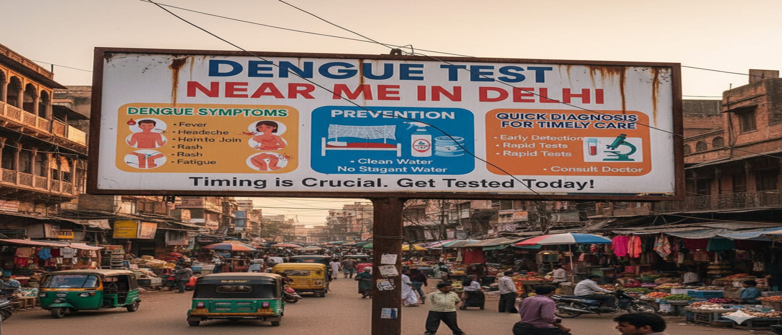 Dengue Test Near Me in Delhi