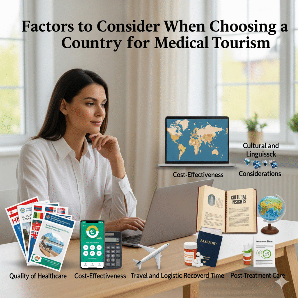 Factors to Consider When Choosing a Country for Medical Tourism