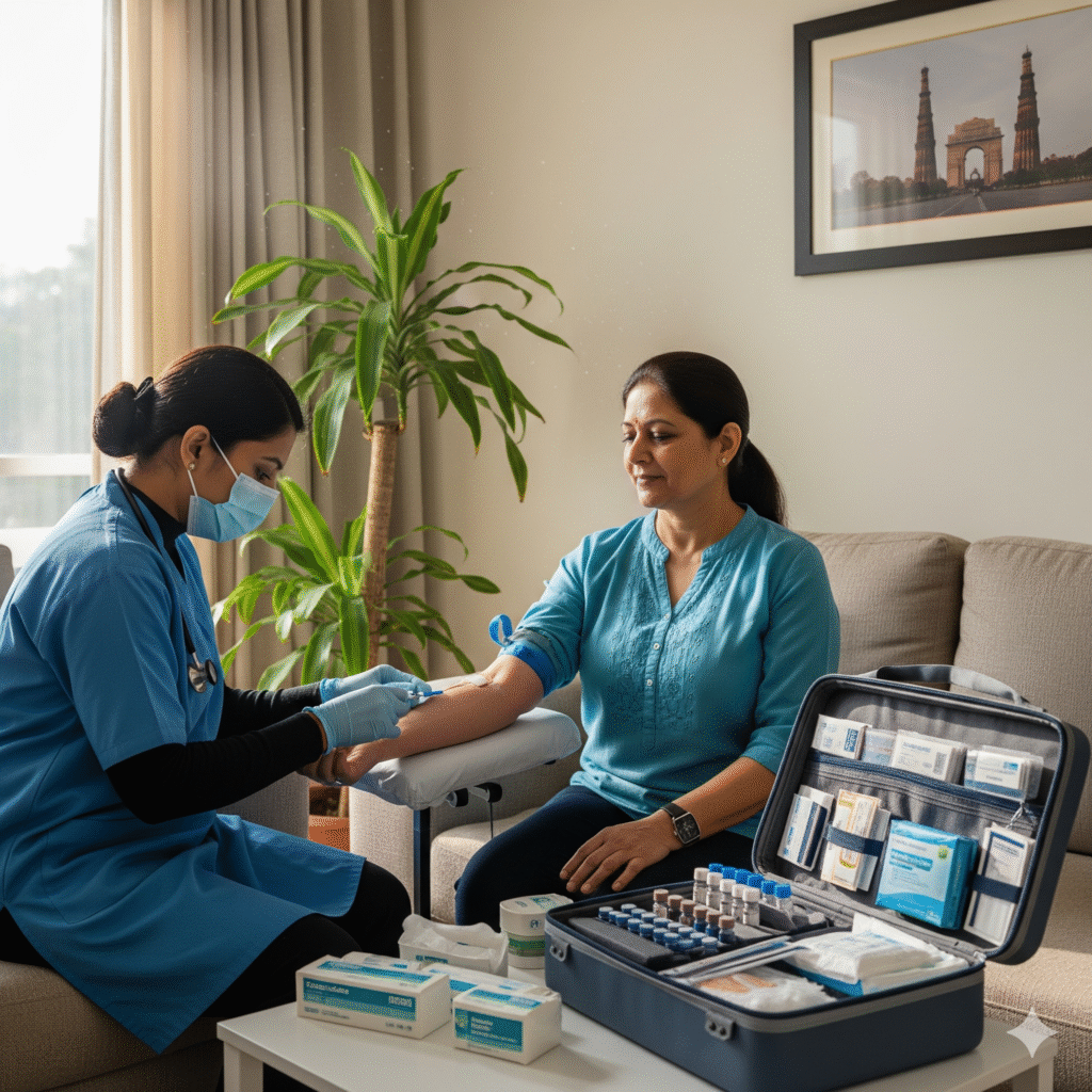 Home Sample Collection Services in Delhi
