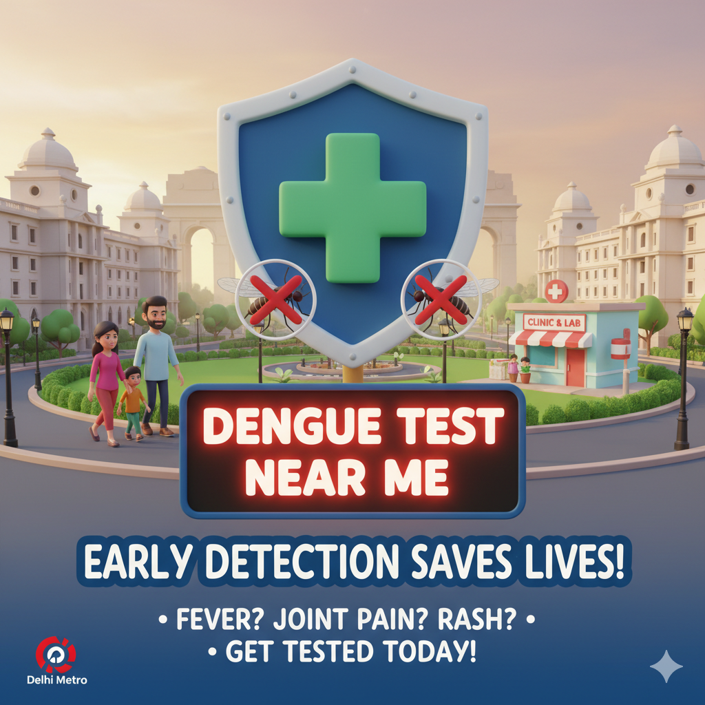 Importance of Dengue Test Near Me in Delhi