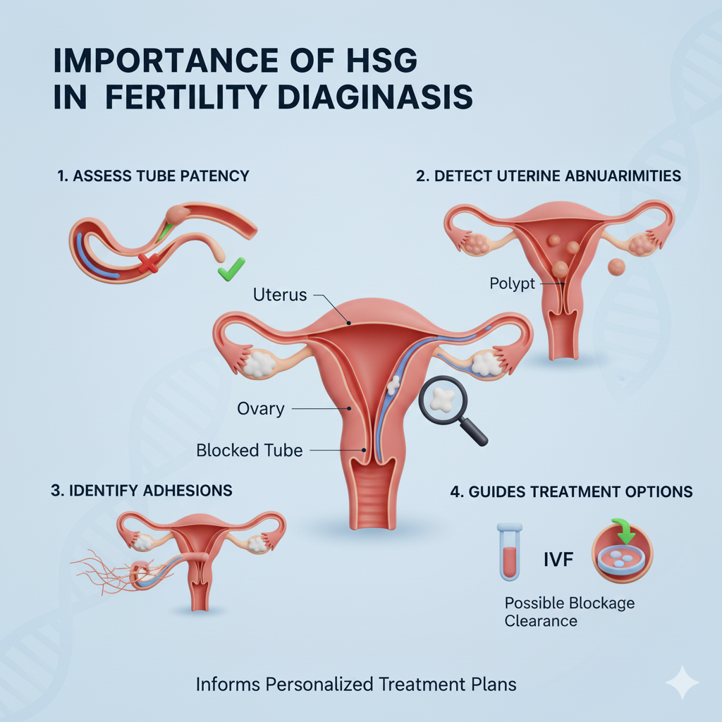 Importance of HSG in Fertility Diagnosis