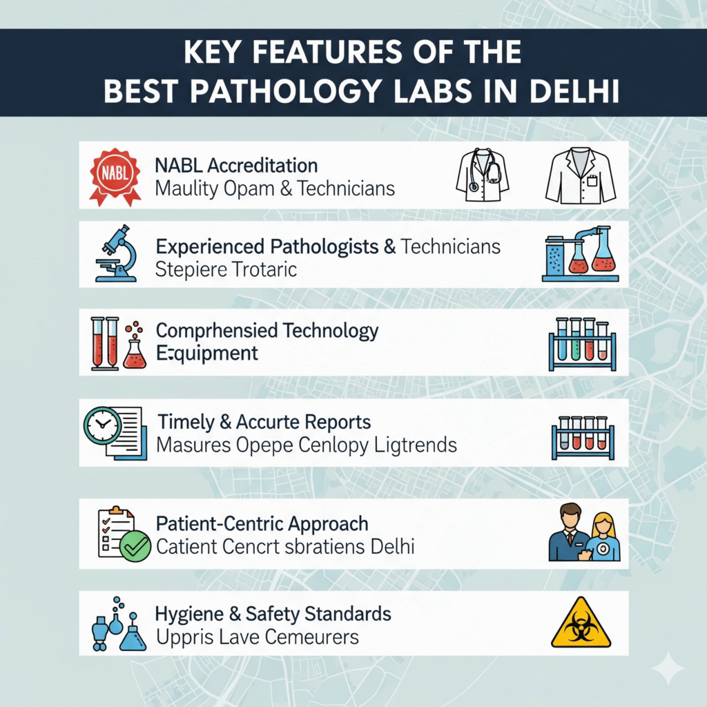 Key Features of the Best Pathology Labs in Delhi