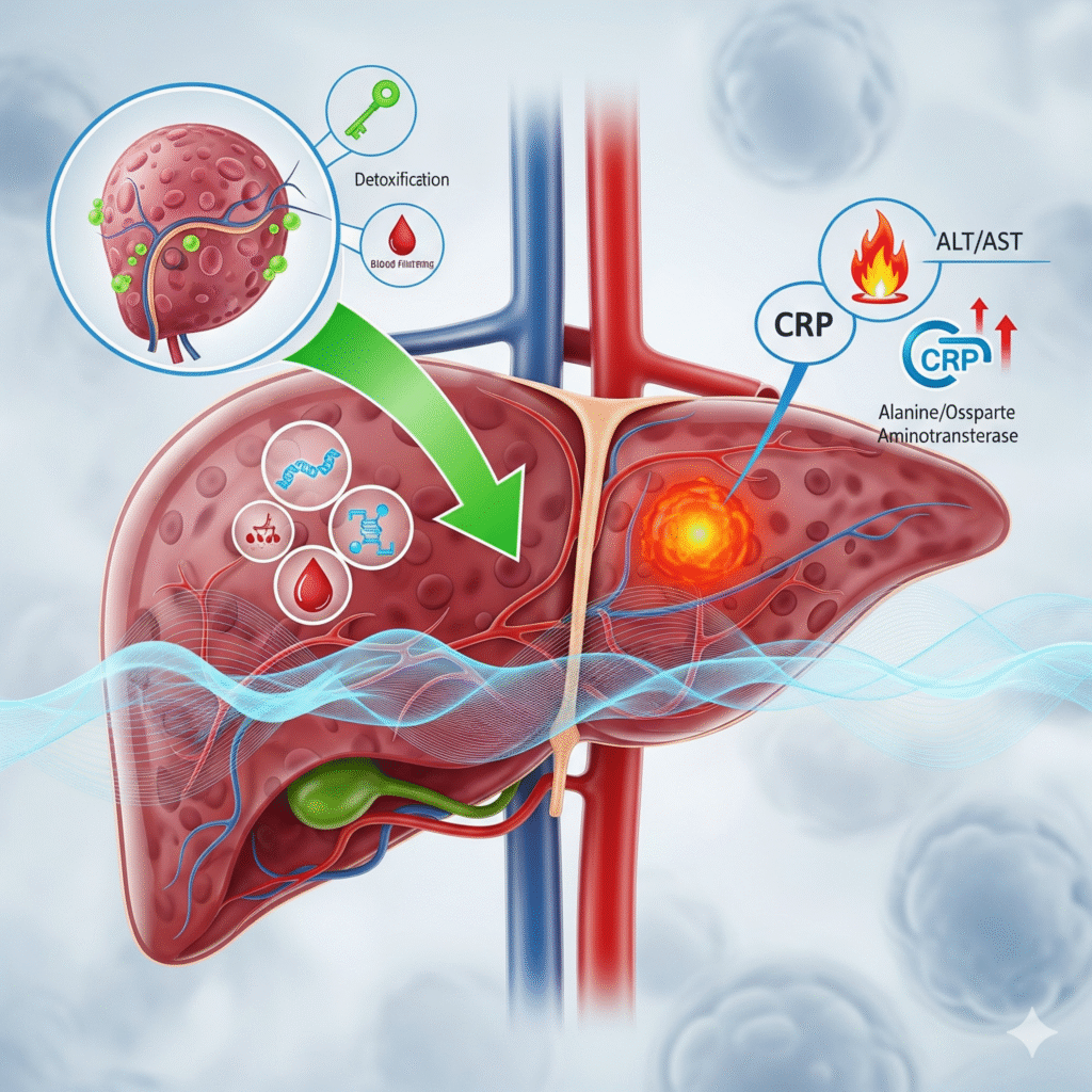 Liver Function and Inflammation Markers