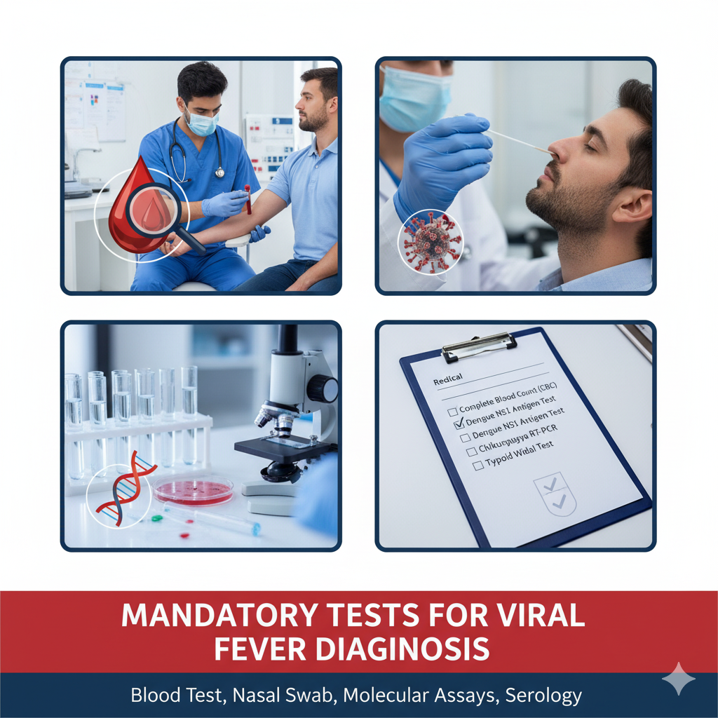 Mandatory Tests for Viral Fever