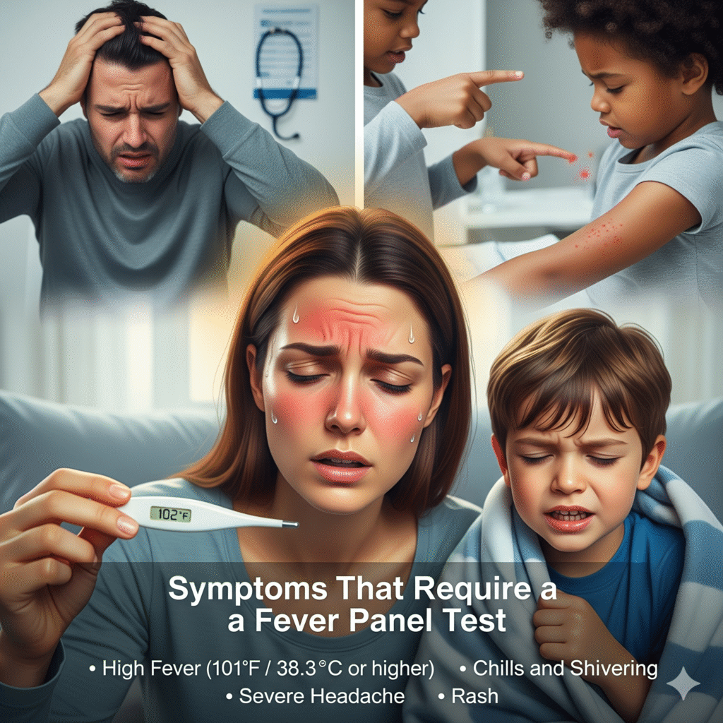 Symptoms That Require a Fever Panel Test