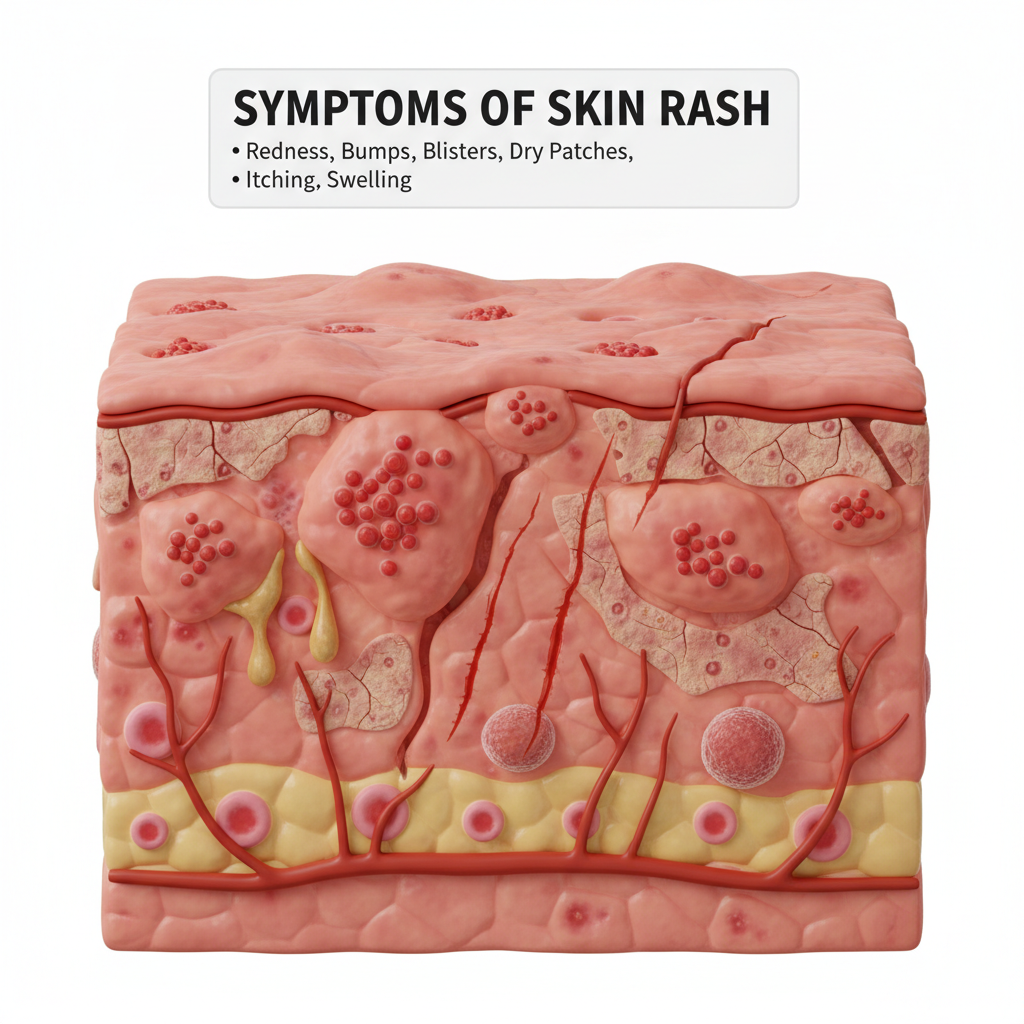 Symptoms of Skin Rash