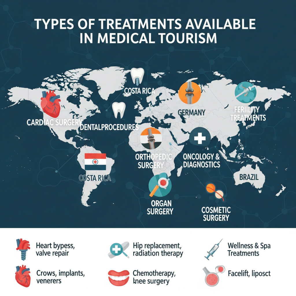 Types of Treatments Available in Medical Tourism