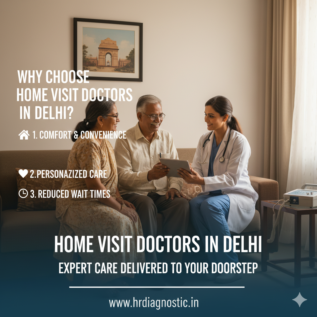 Why Choose Home Visit Doctors in Delhi?