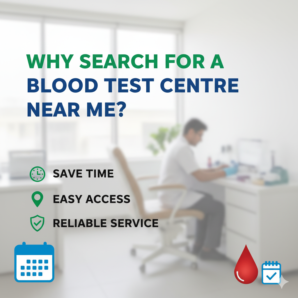 Why Search for a Blood Test Centre Near Me