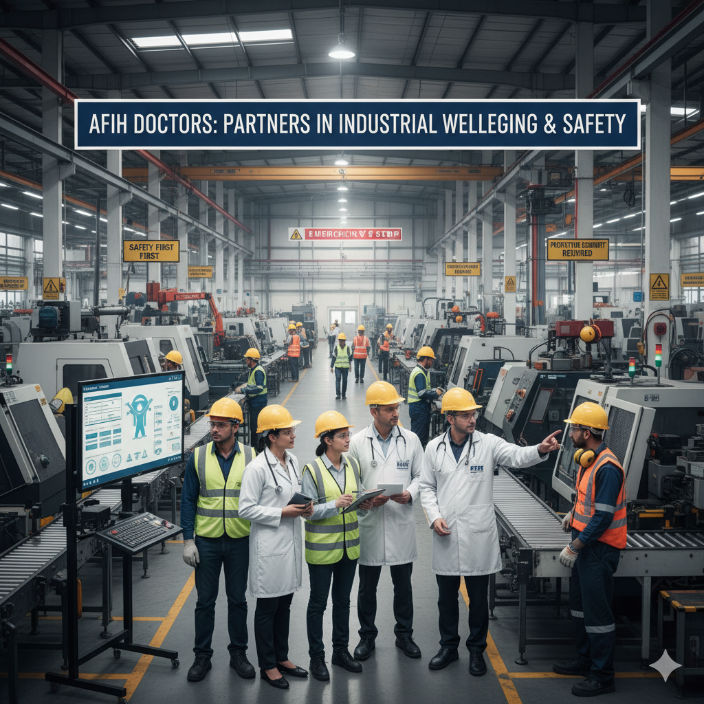 AFIH Doctors and Workplace Safety in Manufacturing Units