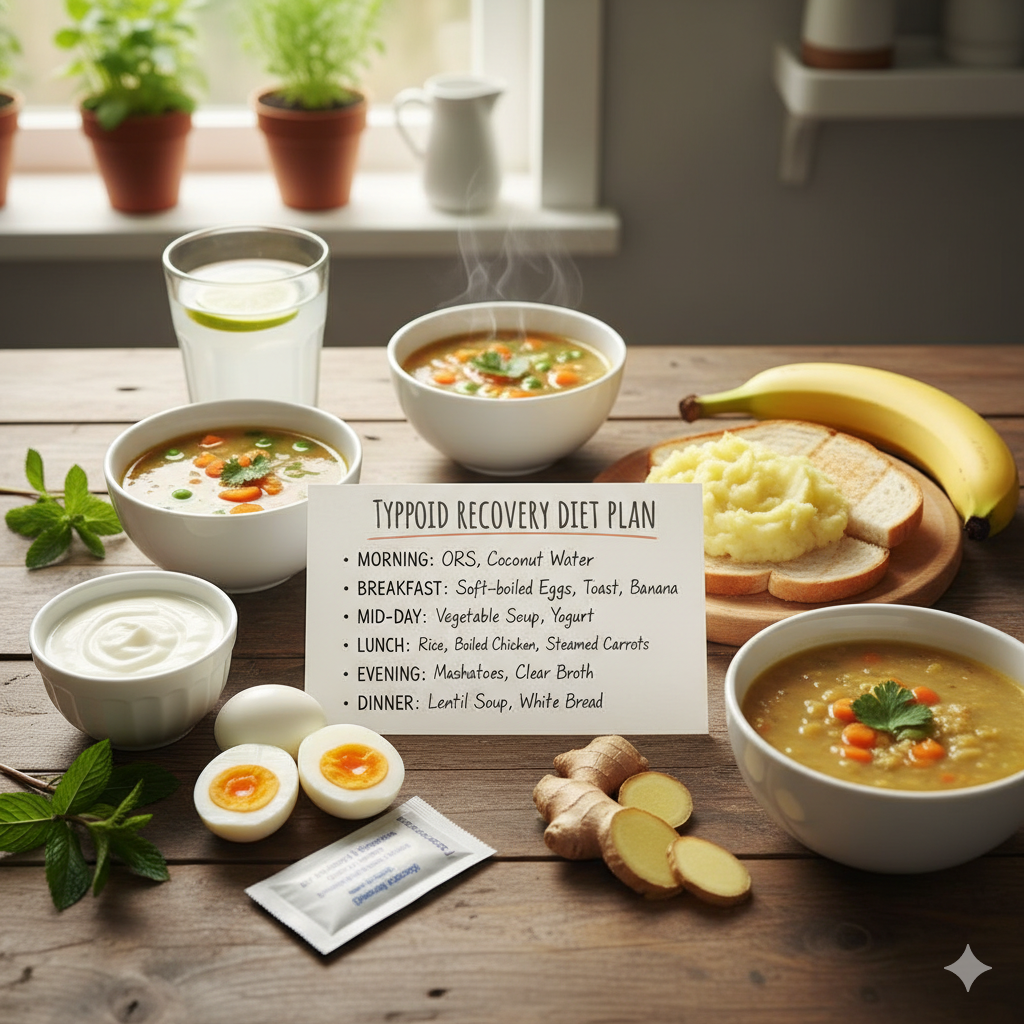Diet Plan for Typhoid Recovery at Home
