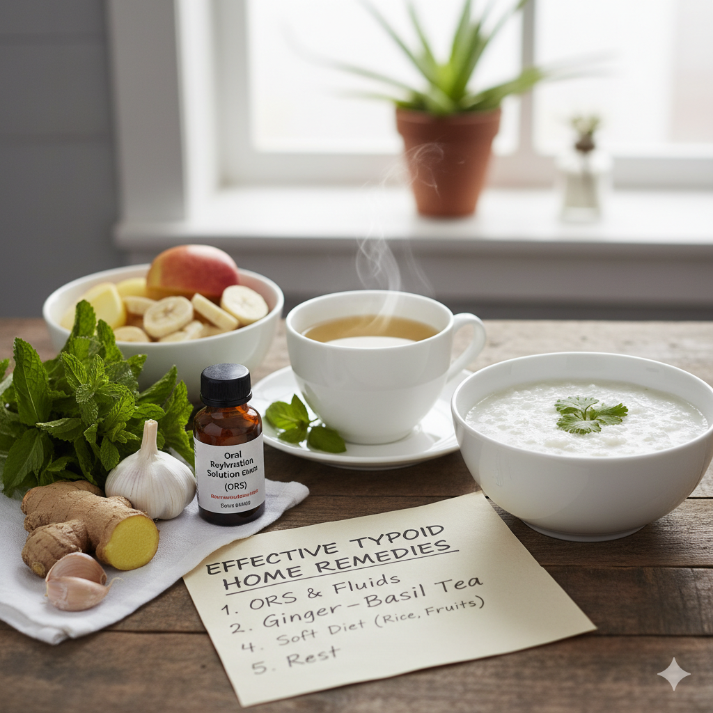 Effective Typhoid Home Remedies for Treatment at Home