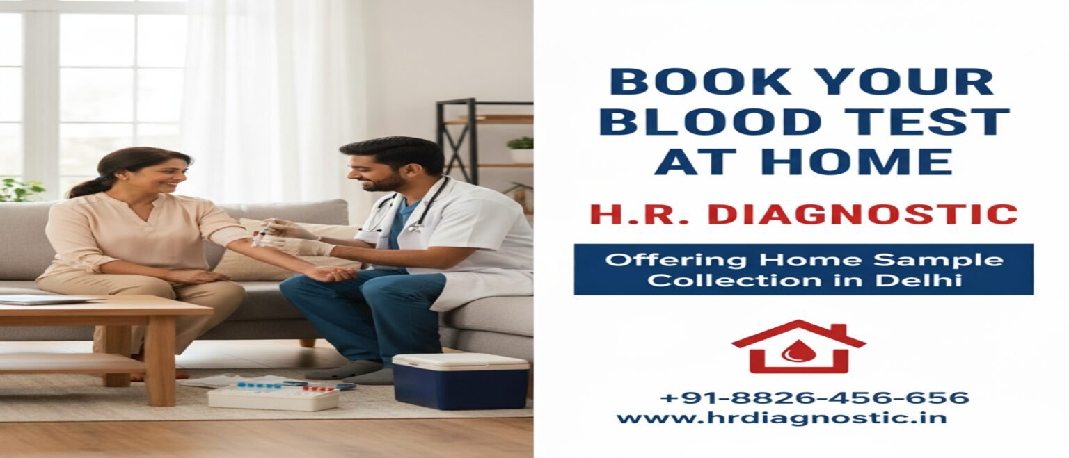 Book Your Blood Test at Home – H.R. Diagnostic Offering Home Sample ...