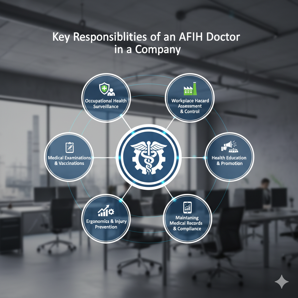 Key Responsibilities of an AFIH Doctor in a Company