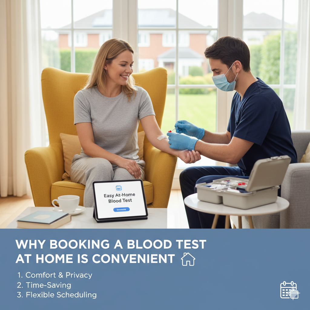 Why Booking a Blood Test at Home is Convenient