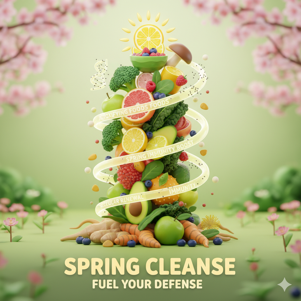 Detoxifying Foods for Spring Immunity Boost