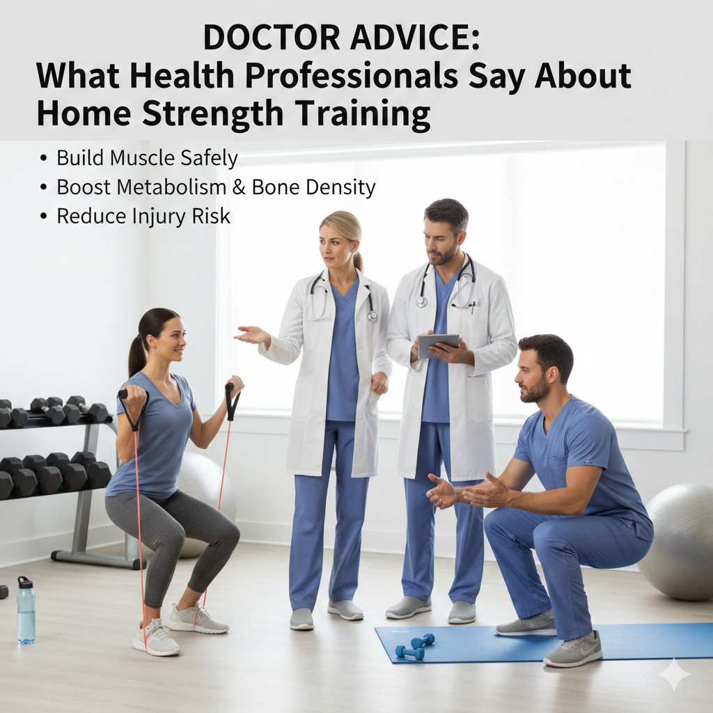 Doctor Advice: What Health Professionals Say About Home Strength Training