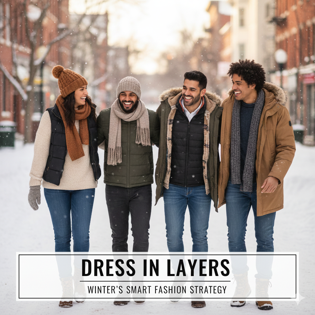 Dress in Layers: Winter’s Smart Fashion Strategy