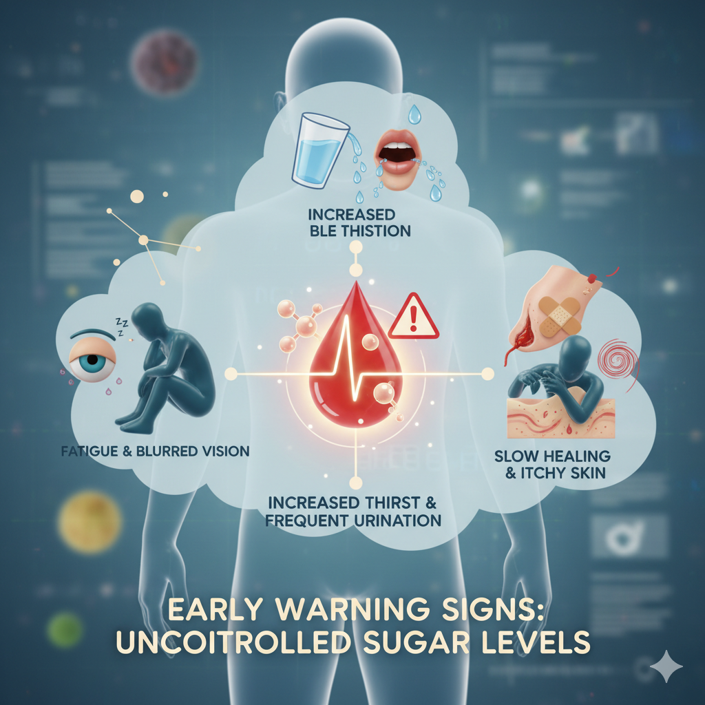 Early Warning Signs of Uncontrolled Sugar Levels