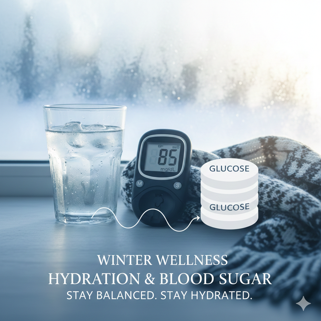 Importance of Hydration in Winter Blood Sugar Control