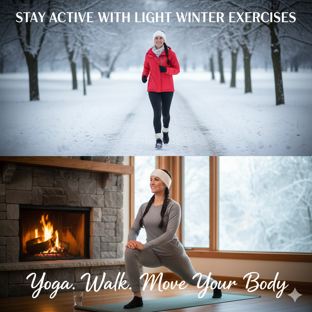 Stay Active With Light Winter Exercises