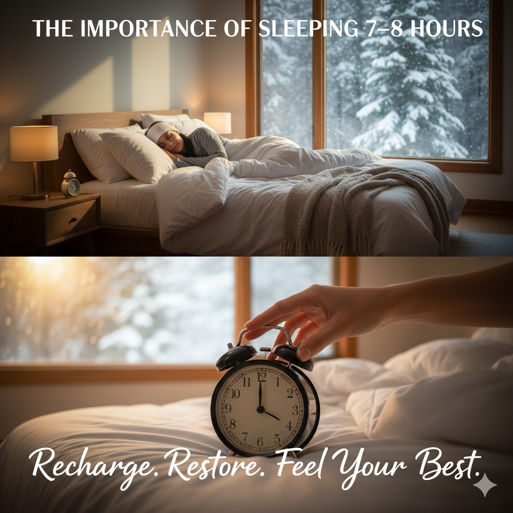 The Importance of Sleeping 7–8 Hours