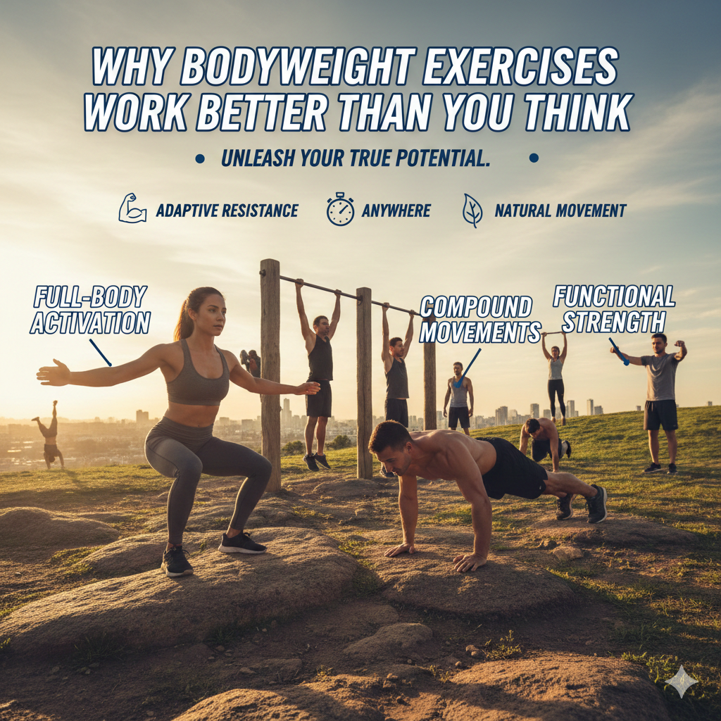 Why Bodyweight Exercises Work Better Than Most People Think