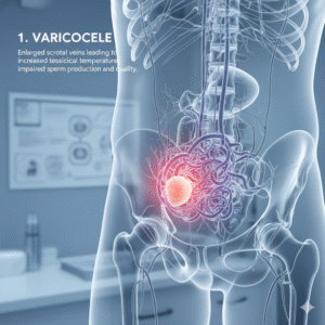Common Medical Conditions Behind Male Infertility