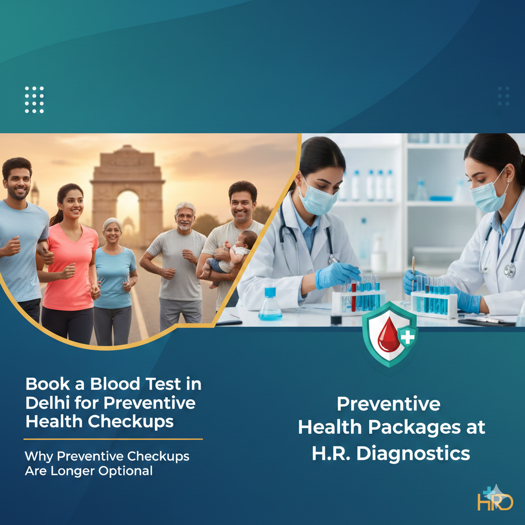 Book a Blood Test in Delhi for Preventive Health Checkups