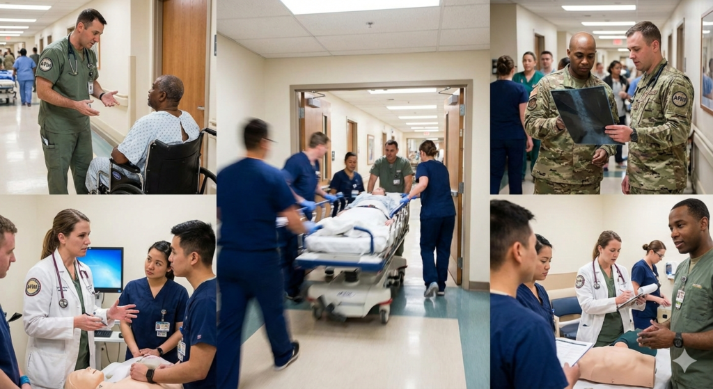 Daily Duties of AFIH Doctors in Hospitals