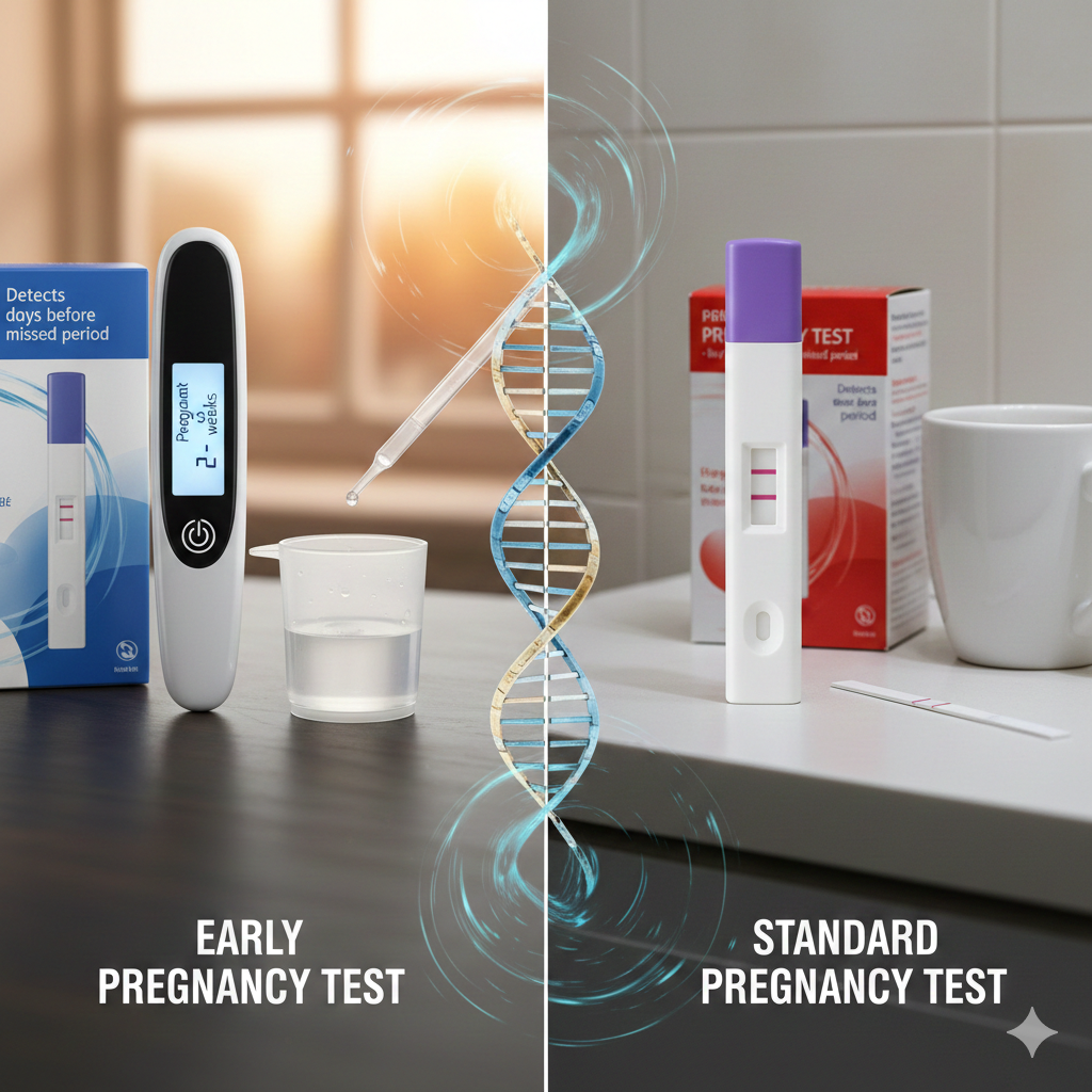 Early Pregnancy Test vs. Standard Pregnancy Test
