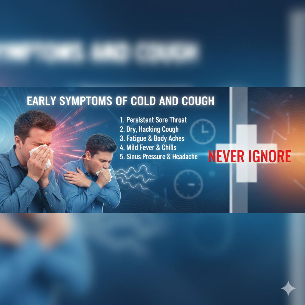 Early Symptoms of Cold and Cough You Should Never Ignore