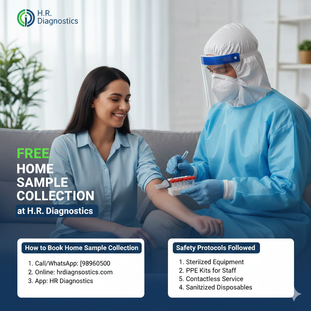 Free Home Sample Collection at H.R. Diagnostics