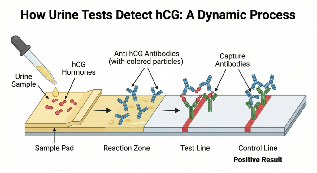 How Urine Tests Detect hCG