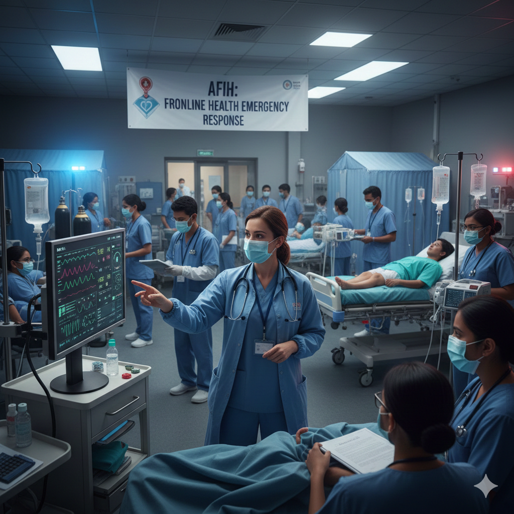 Role of AFIH Doctors in Hospitals During Health Emergencies