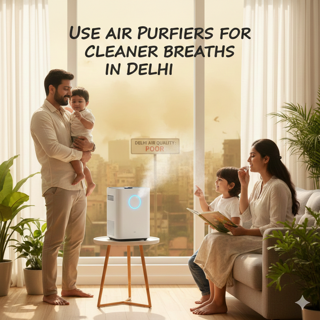 Use Air Purifiers for Cleaner Breaths in Delhi