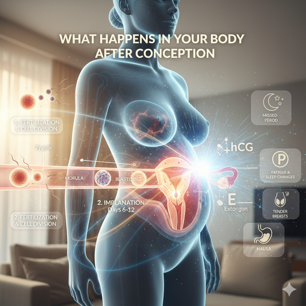 What Happens in Your Body After Conception