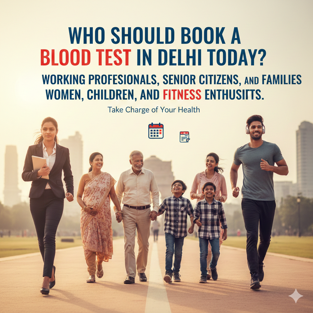 Who Should Book a Blood Test in Delhi Today?