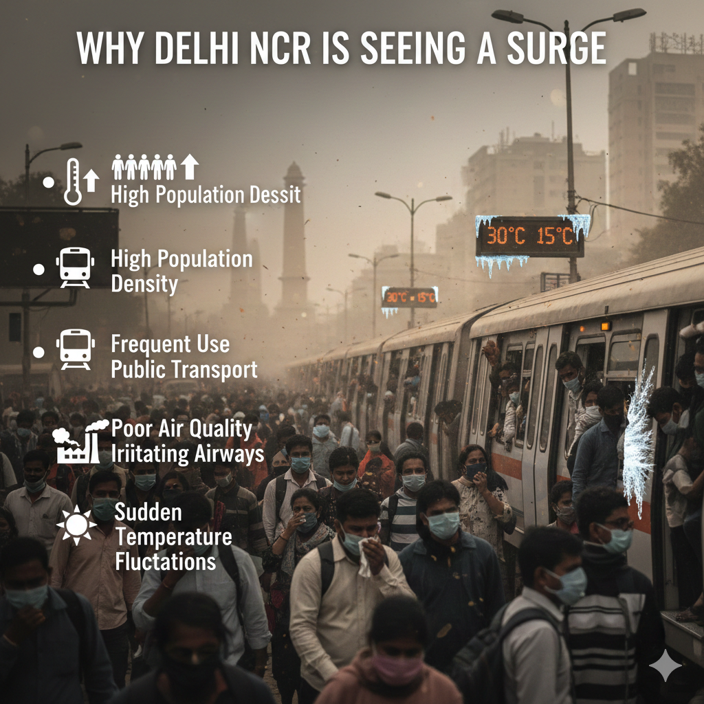 Why Delhi NCR Is Seeing a Surge