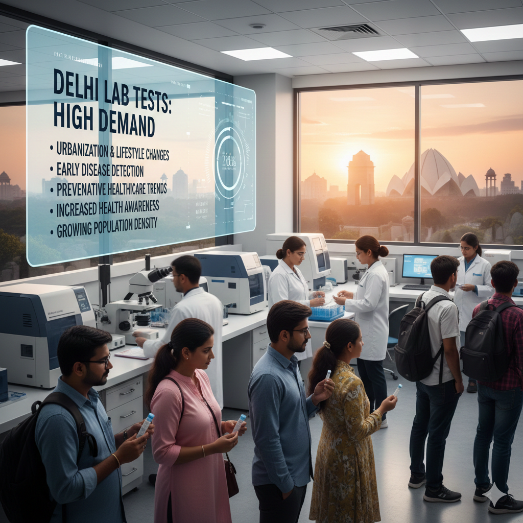 Why Pathology Lab Test in Delhi Is in High Demand