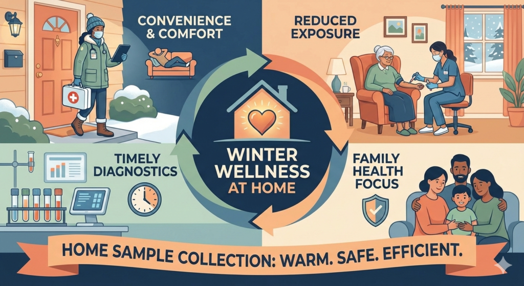 Benefits of Home Sample Collection in Winter