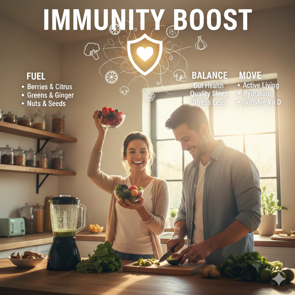 Lifestyle Tips to Enhance the Power of Immunity Foods