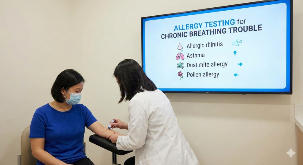 Allergy Testing for Chronic Breathing Trouble