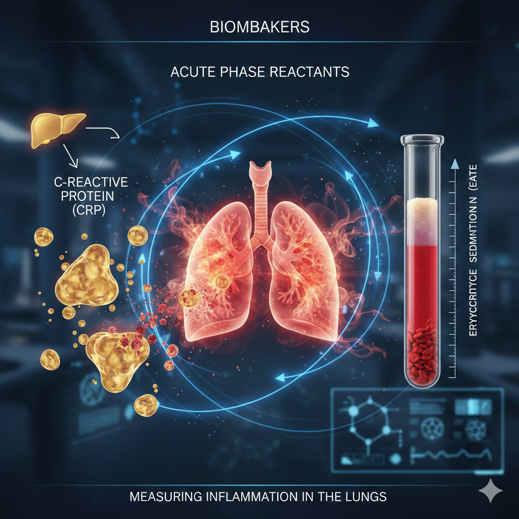 C-Reactive Protein (CRP) and ESR Measuring Inflammation in the Lungs