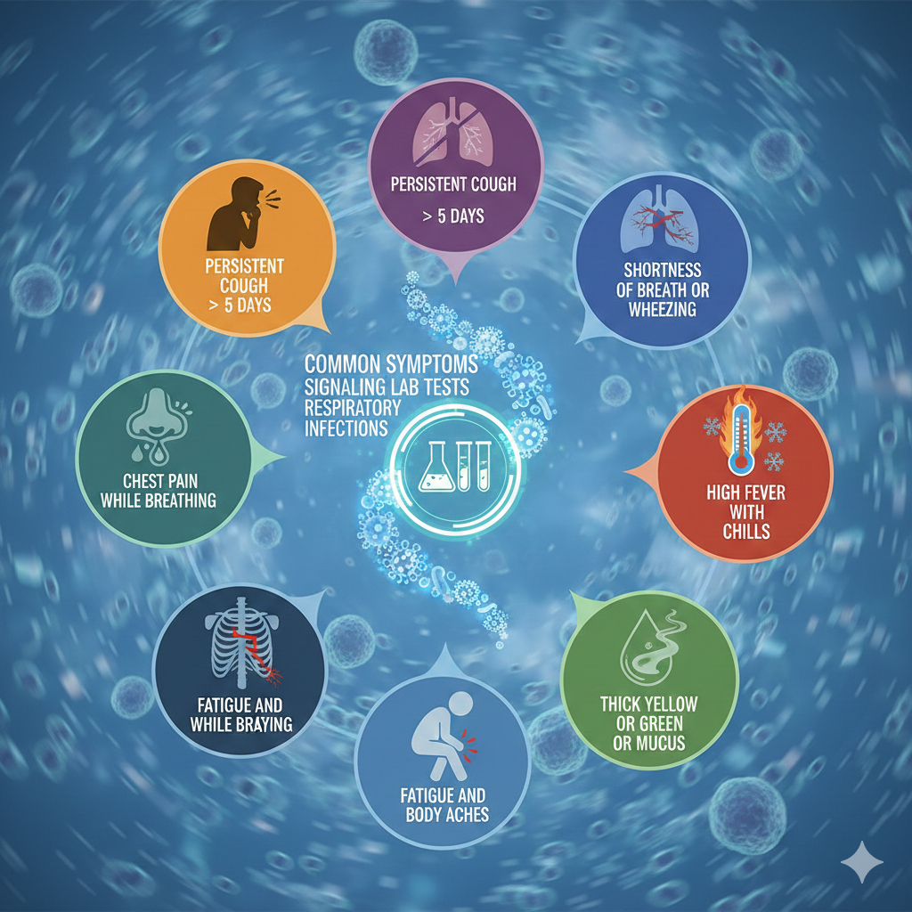 Common Symptoms That Signal the Need for Lab Tests Confirm Respiratory Infections