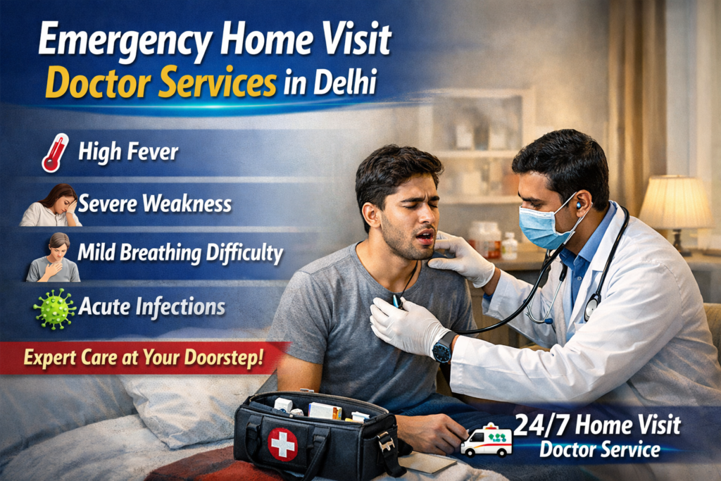 Emergency Home Visit Doctor Services in Delhi