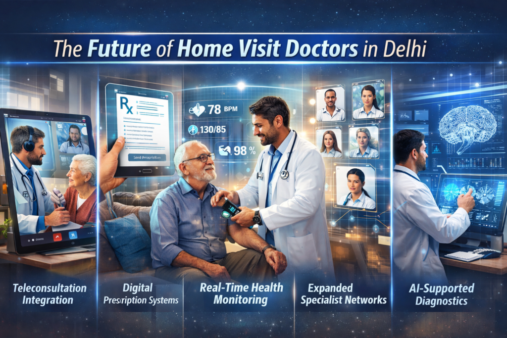 Future of Home Visit Doctors in Delhi