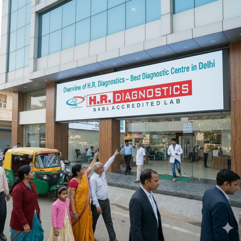 Overview of H.R. Diagnostics – Best Diagnostic Centre in Delhi