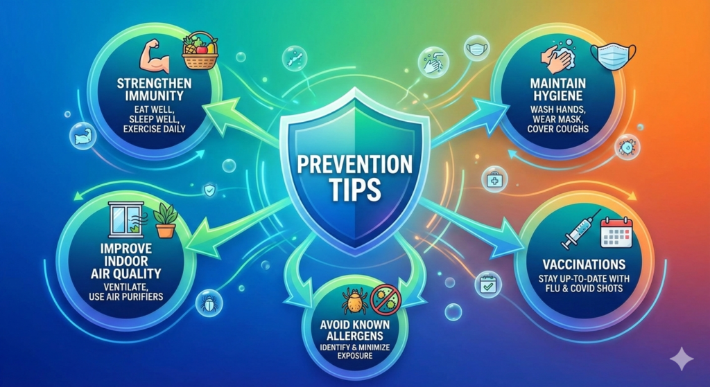 Prevention Tips to Reduce Respiratory Infections